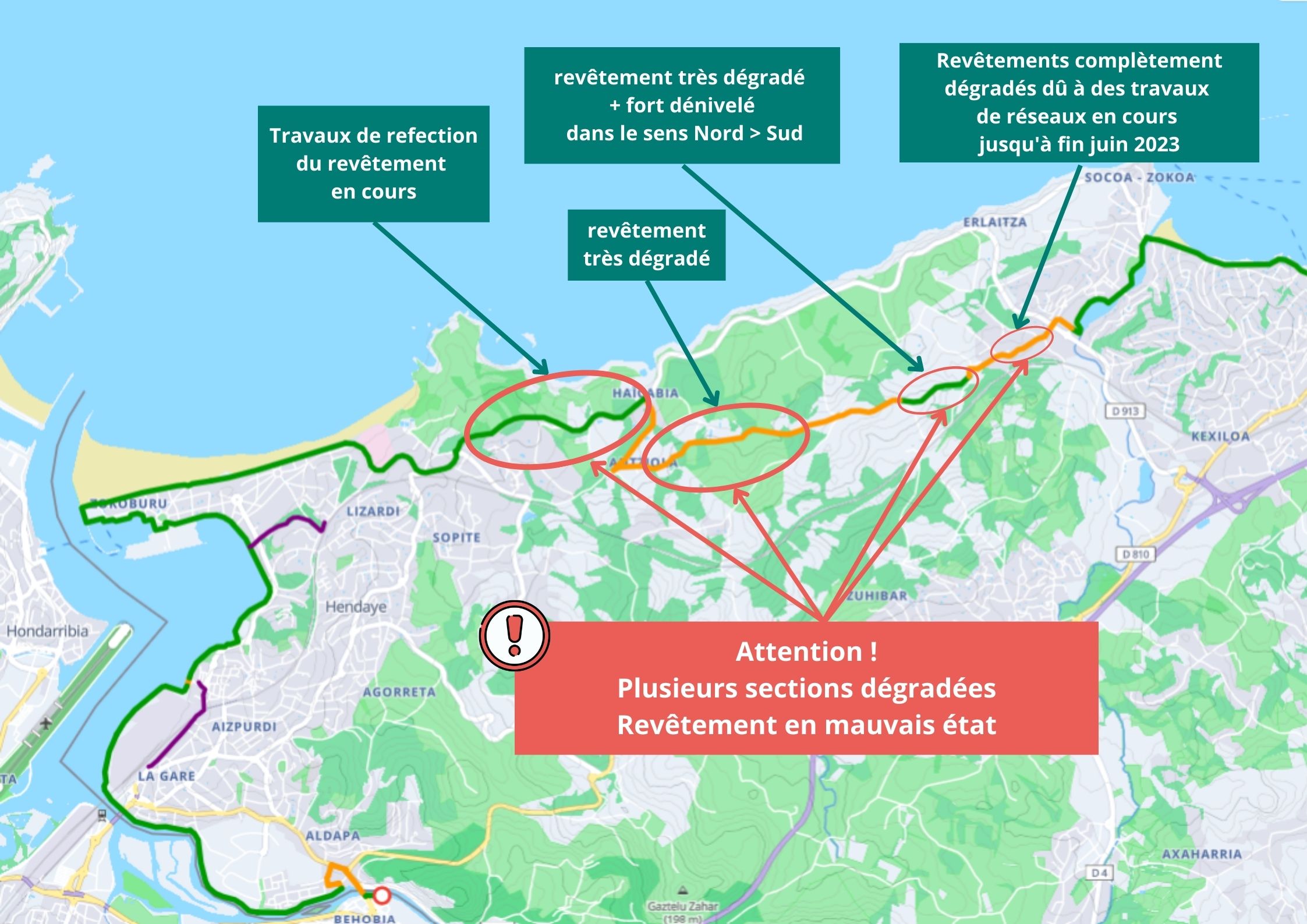 Etape Saint-Jean-de-Luz / Hendaye