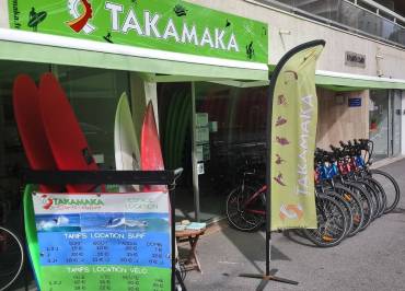 Takamaka : Activités nature, Vélo, Surf, Escape Biarritz