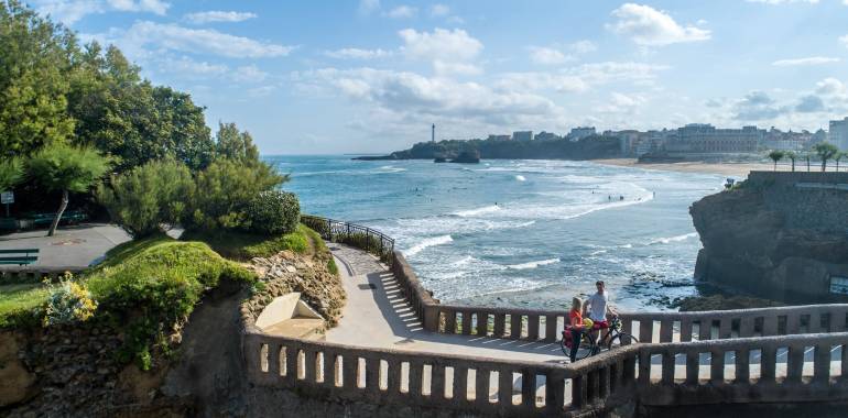 Itineraire Velo Avec Voie Verte Biarritz Saint Jean De Luz La Velodyssee