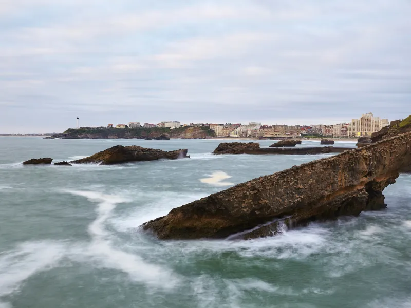 Côte Atlantique à Biarritz