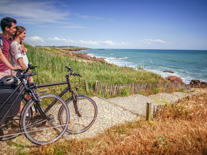 La côte rocheuse & Le Puits d'Enfer aux Sables d'Olonne