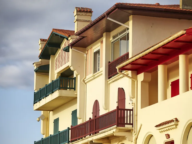 Villa balnéaire sur le littoral