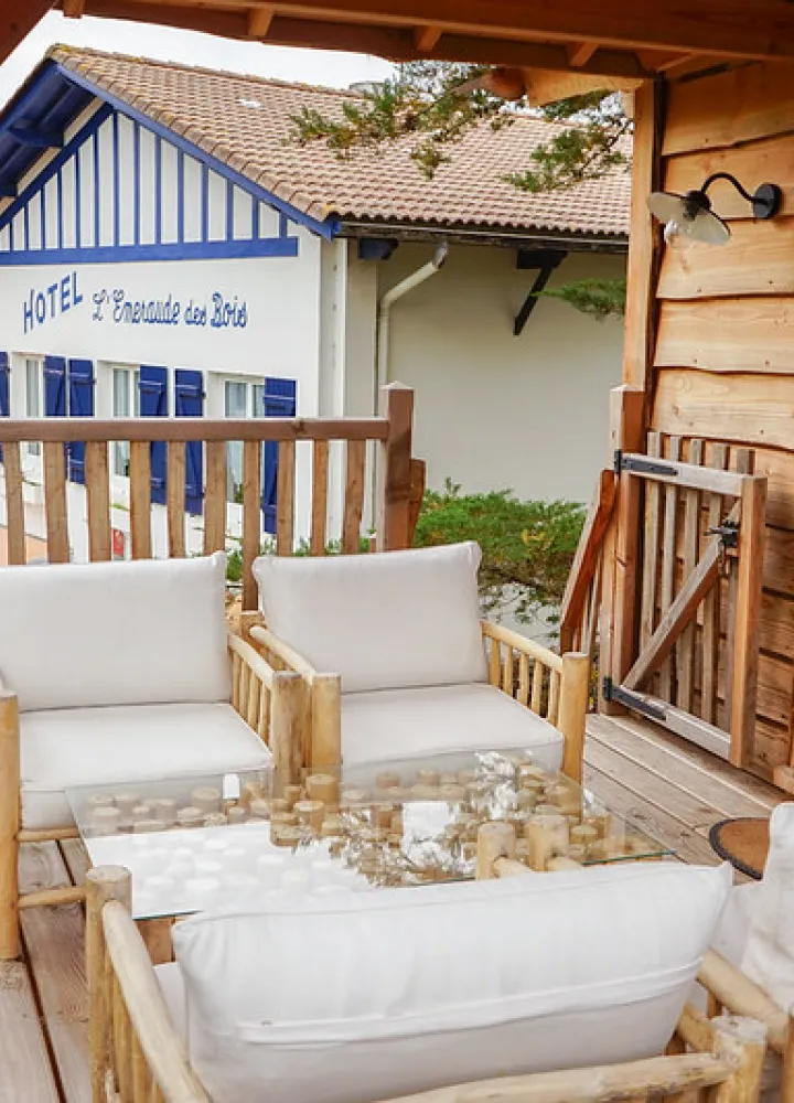 Cabane dans les Landes
