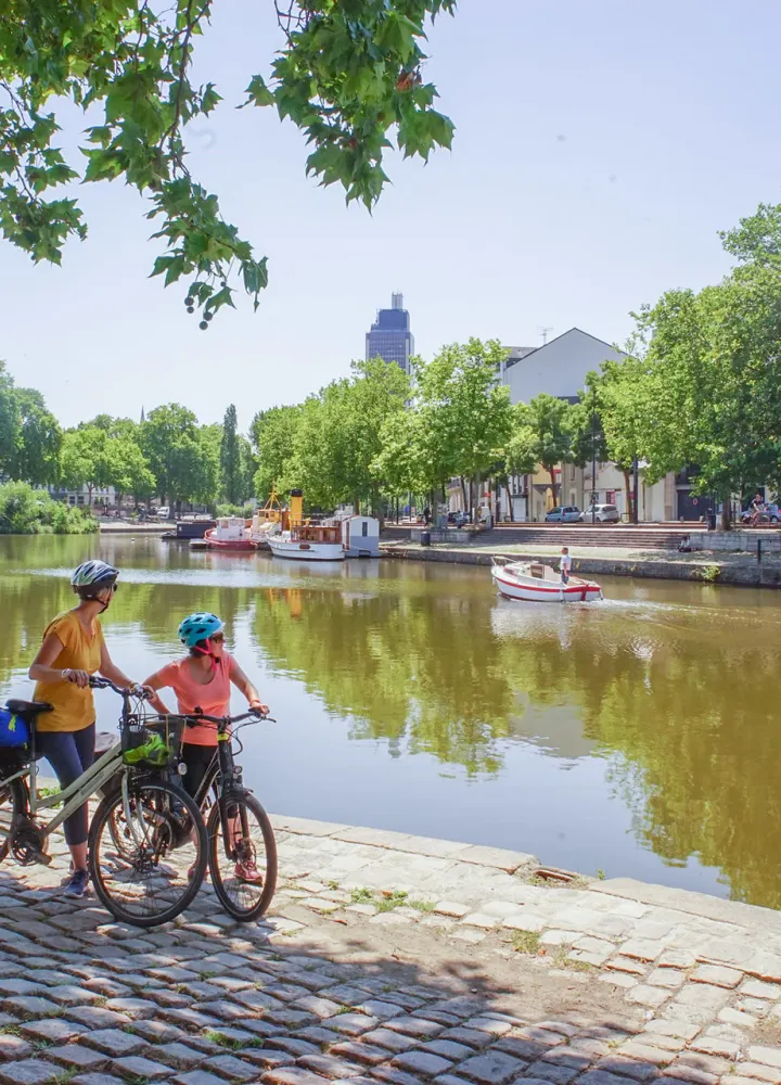 Bords de l'Erdre à Nantes
