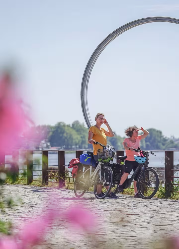 Nantes et les Anneaux de Buren