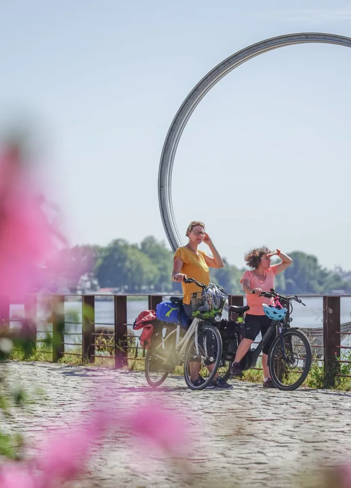 Nantes et les Anneaux de Buren