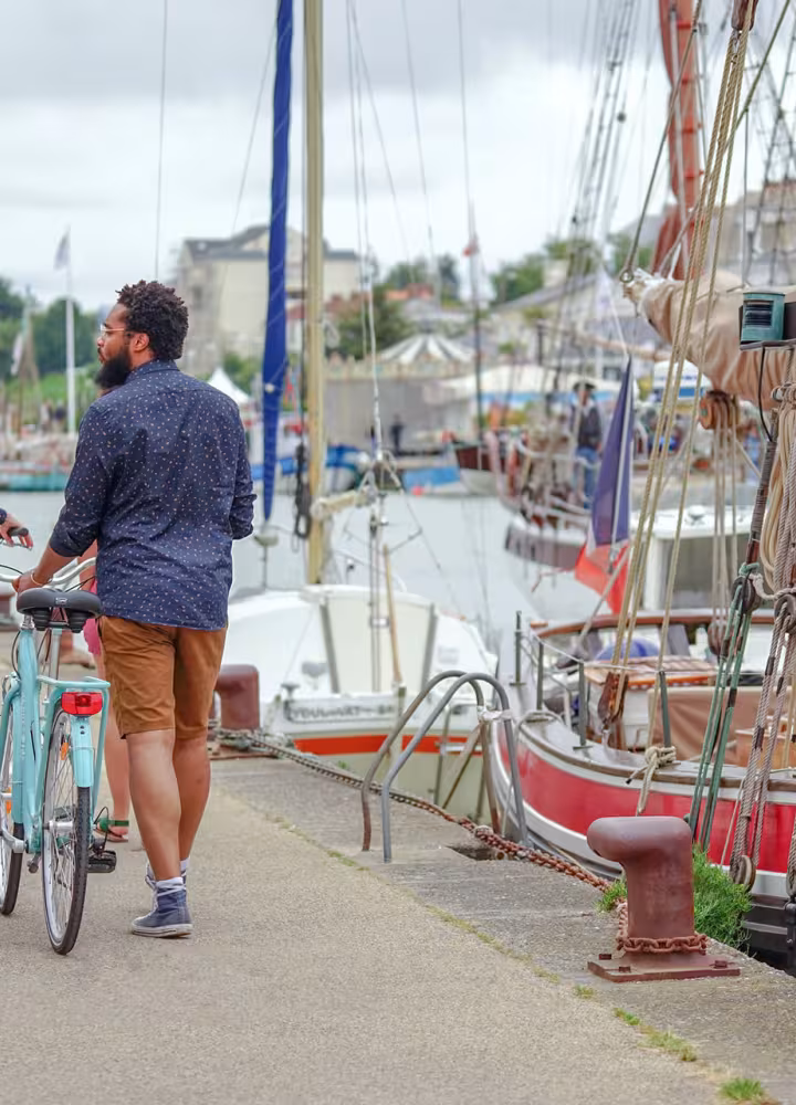 Balade sur le port de Pornic