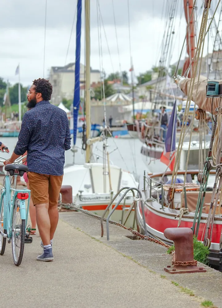 Balade sur le port de Pornic