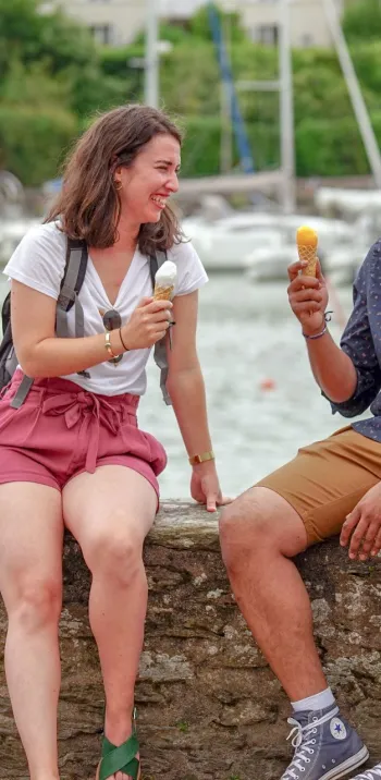 Couple et glace