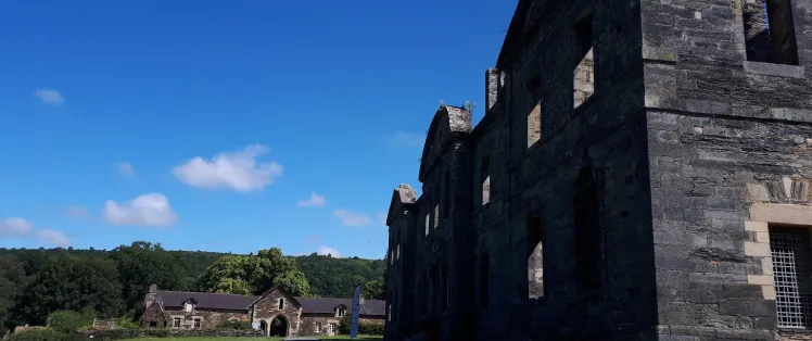 Passage à l'abbaye de Bon - Repos