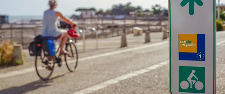 Signalétique vélo à La Rochelle