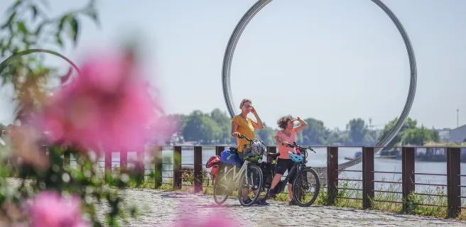 Nantes et les Anneaux de Buren