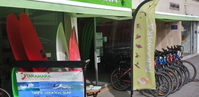 Takamaka : Activités nature, Vélo, Surf, Escape Biarritz