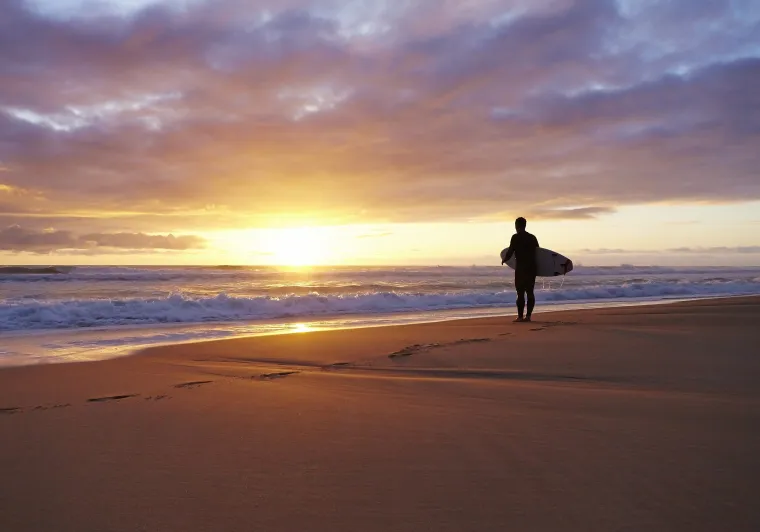Surf sur La Vélodyssée