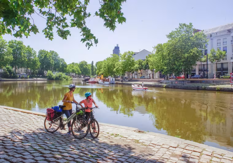 Bords de l'Erdre à Nantes