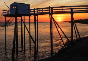 Coucher de soleil en Charente-Maritime la vue