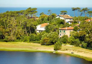 Vue aérienne sur Hossegor 