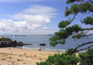 plage à royan sur la velodyssee