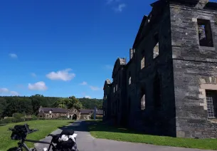 Passage à l'abbaye de Bon - Repos