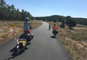 la velodyssee en famille landes