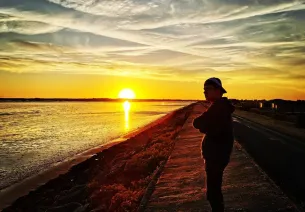 Josselin voyageur solo sur La Vélodyssee