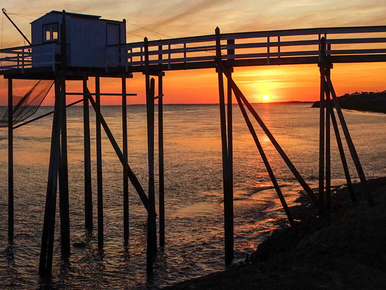 Coucher de soleil en Charente-Maritime la vue