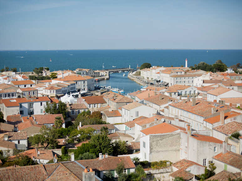 L'île de Ré vu du ciel