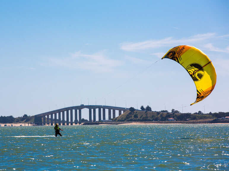 Kite Surf sur l'île de Noirmoutier