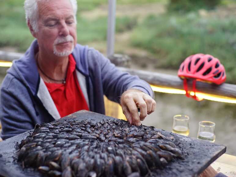 pause dégustation sur la velodyssee