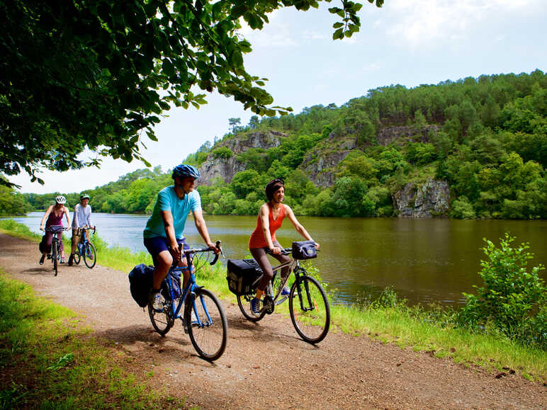 Redon ile au pies a velo