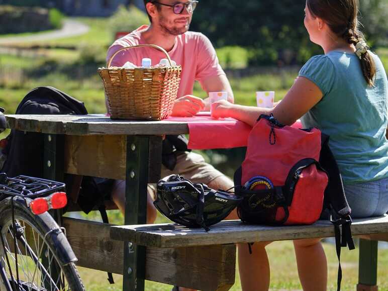 pique nique sur la velodyssee